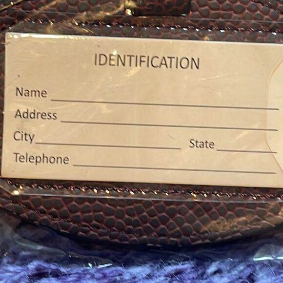 NY GIANTS LUGGAGE ID TAG - Picture 3 of 3